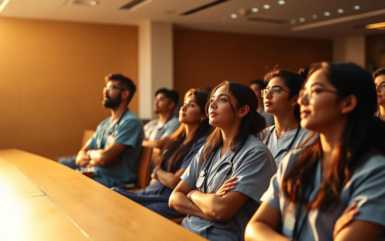 Students building their future through medical education